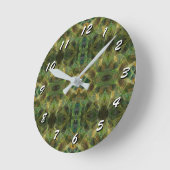 12選択する数 – フラクタル時計 ラウンド壁時計 (傾斜)