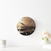 12選択する数 – 黄金の日没 – 時計 (ホーム)