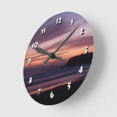 12選択する番号の選択 – 日カラフル没 – 時計 (傾斜)