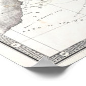 12部族のフィリップの地図 – 1852年制定 ポスター (角)