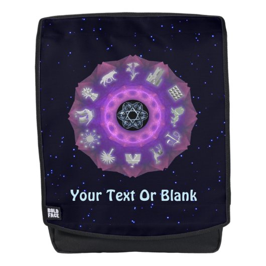 12部族のフラクタル バックパック (正面)