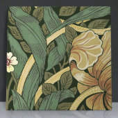 12金ゴールドとセージフェイクグリーンのシームレス3 タイル