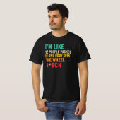 12面あるわ Funny Spin Wheel 引用 Tシャツ (正面フル)
