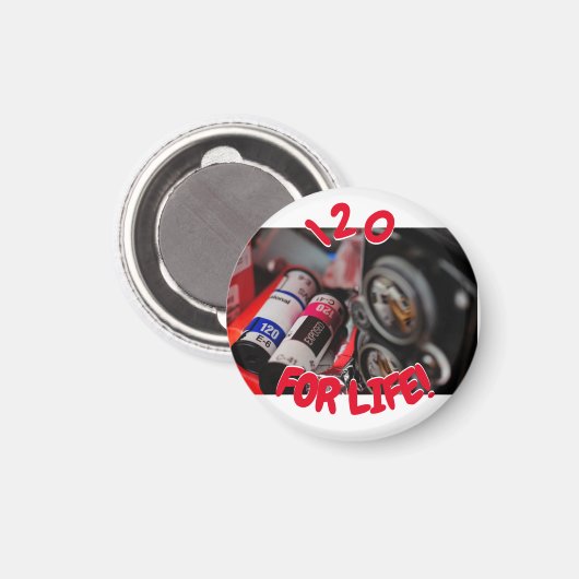 120の人生 マグネット (正面/裏面)