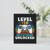 120日間の学校レベルを解除 ポストカード (スタンド正面)