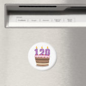 120歳のお誕生日ケーキ マグネット (インサイチュ (食洗機))