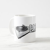 1200年: 実質のDjsに技術があります コーヒーマグカップ (正面左)