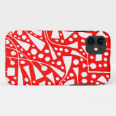 120112白(赤) Case-Mate iPhoneケース (裏面(横))