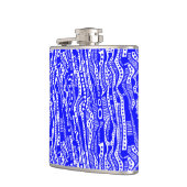 120115 – 青（白） フラスク (左)