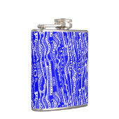 120115 – 青（白） フラスク (右)