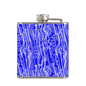 120115 – 青（白） フラスク (裏面)