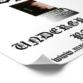 120262768973228, DJ, UNDERGROUND BASS, www.my... ポスター (角)