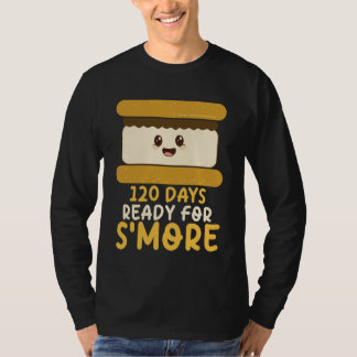 120 Days Ready for S'More Cute Kawaii 120th Day of Tシャツ