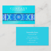 121魅了されたSeaStarの曼荼羅のモダンライト 名刺 (正面/裏面)