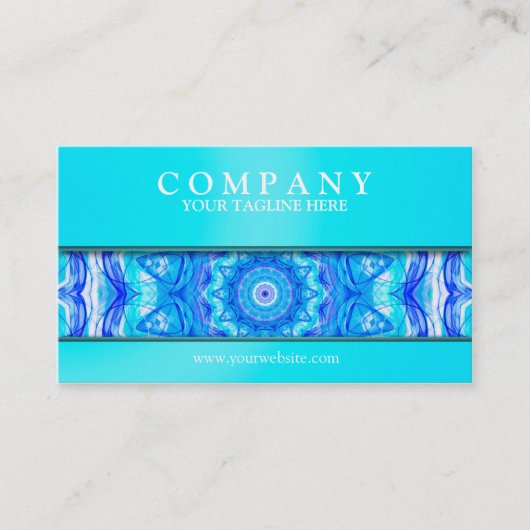 121魅了されたSeaStarの曼荼羅のモダンライト 名刺 (正面)