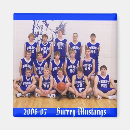 1213200683606_Boys, 2006-07 Surrey Mustangs マグネット (正面)