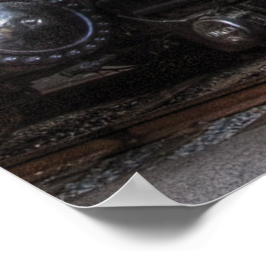 1218 – 出発を待つ ポスター (角)