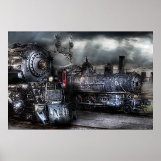 1218 – 出発を待つ ポスター (正面)