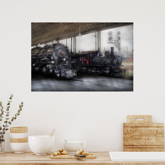 1218 – 線の終点 ポスター (キッチン)