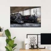 1218 – 線の終点 ポスター (ホームオフィス)