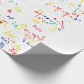 121 11歳の子供11誕生日平方根 ラッピングペーパー (角)