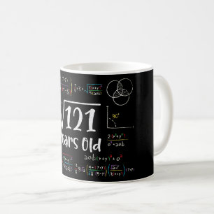 121 11誕生日11歳のギフトの平方根 コーヒーマグカップ