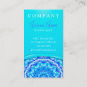 121 SeaStarの魅了された曼荼羅 名刺 (裏面)