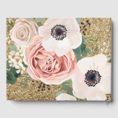 122ページ結婚のゲストブック幾何学園バラ ゲストブック (裏面)