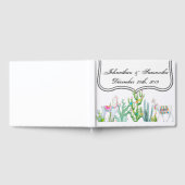 122ページ結婚のゲストブックBoho Llama Bohemian Cac ゲストブック (全面)