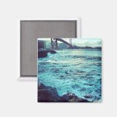 122.海と橋 マグネット (正面/裏面)