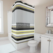 123灰色 シャワーカーテン (インサイチュ)