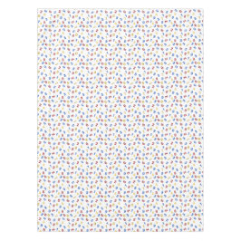 123番号赤い黄色い青 テーブルクロス