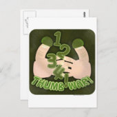 1234サムウォー! ポストカード (正面/裏面)