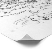 123.カラスとキツネ ポスター (角)