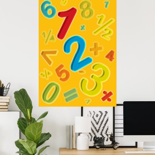 123 ポスター (ホームオフィス)