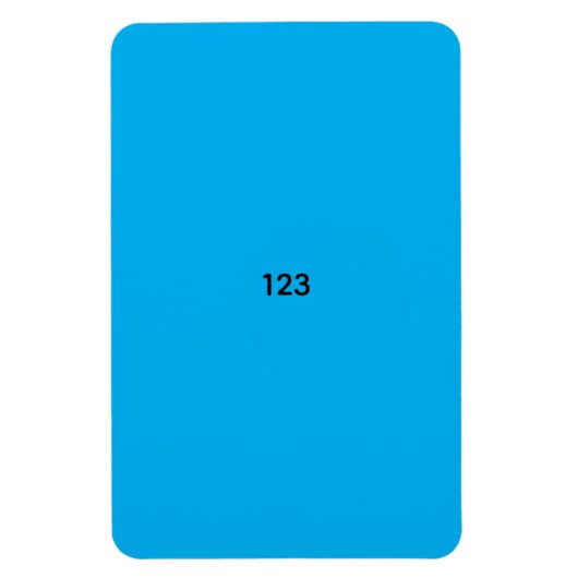 123 マグネット (縦)
