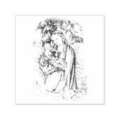 123.マドンナの三日月 セルフインキングスタンプ (デザイン)