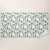 123.小さなラディバグ ビーチタオル (正面)