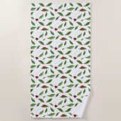 123.小さなラディバグ ビーチタオル (正面)