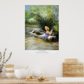 123.小漁師 ポスター (キッチン)