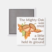 123.強大なカシの木 マグネット (正面/裏面)