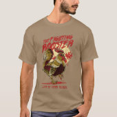 123.戦うオンドリ Tシャツ (正面)