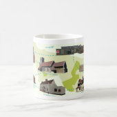 123.牡ウシとその他の目印 コーヒーマグカップ (中央)