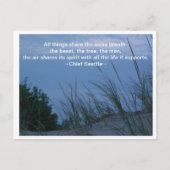 123.空気 ポストカード (正面)