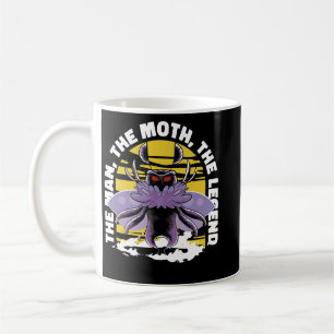 123.蛾と伝説のモットマン コーヒーマグカップ