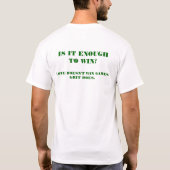 123 Tシャツ (裏面)
