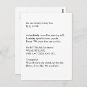 124葉書 ポストカード (正面/裏面)