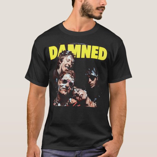 124.呪われた人 Tシャツ (正面)