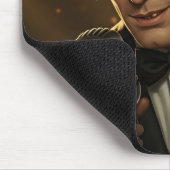 124.夜中の白人男 マウスパッド (コーナー)