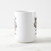 124.野生のモノたちのいる場所 |名前の追加 コーヒーマグカップ (中央)